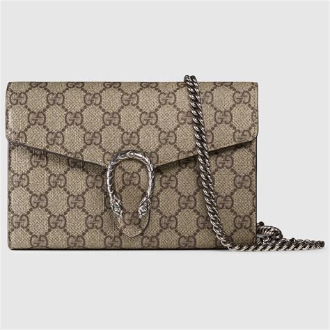 gucci dionysus supreme chain wallet|Gucci dionysus gg coin purse.